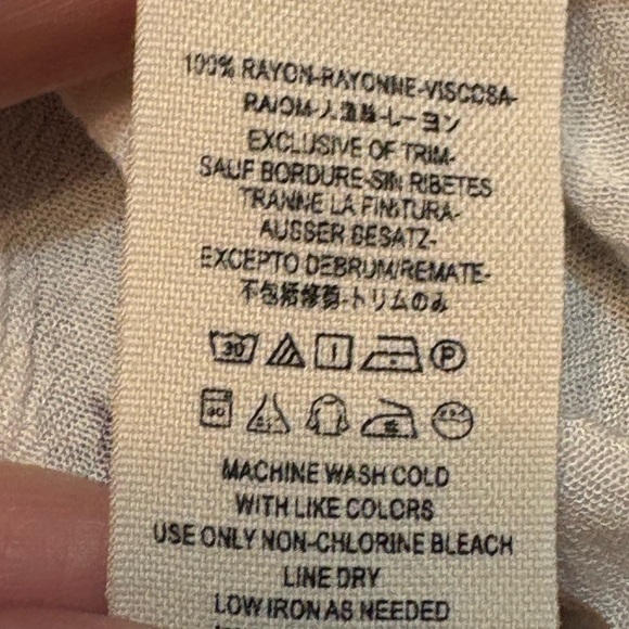 Free People Floral Print Tunic Top - Cream and Pink - Picture 4 of 12